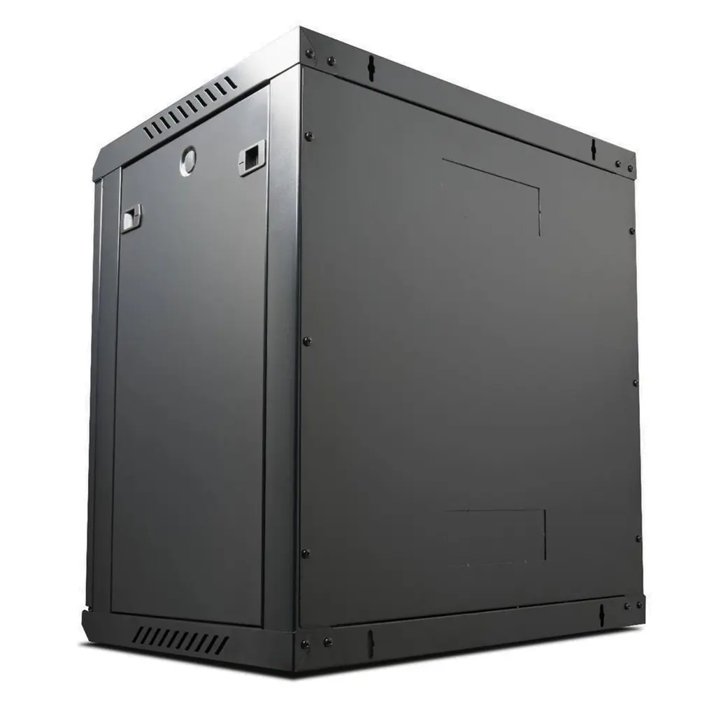 (WM6412) Onlink - Rack de Pared Cerrado Fijo 12U 600x450mm con Puerta de Vidrio.webp