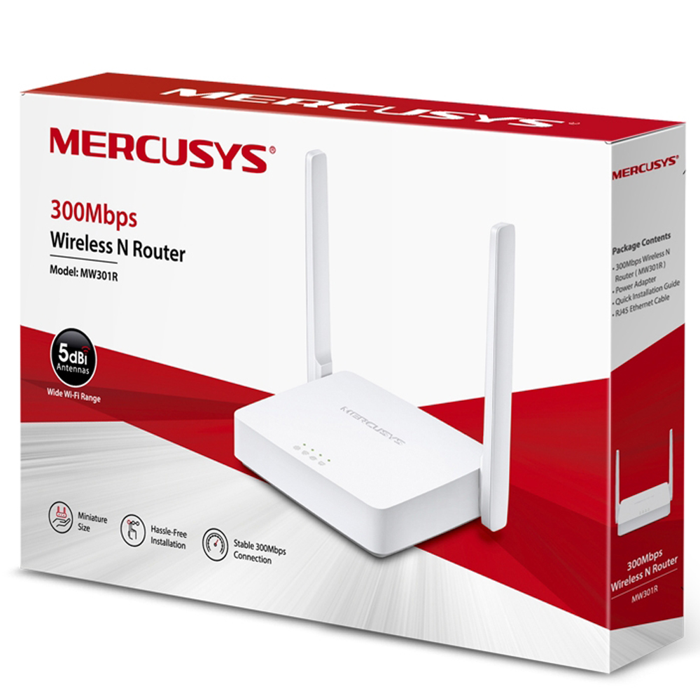 [MW301R] Router 2 Antenas MW301R Mercusys