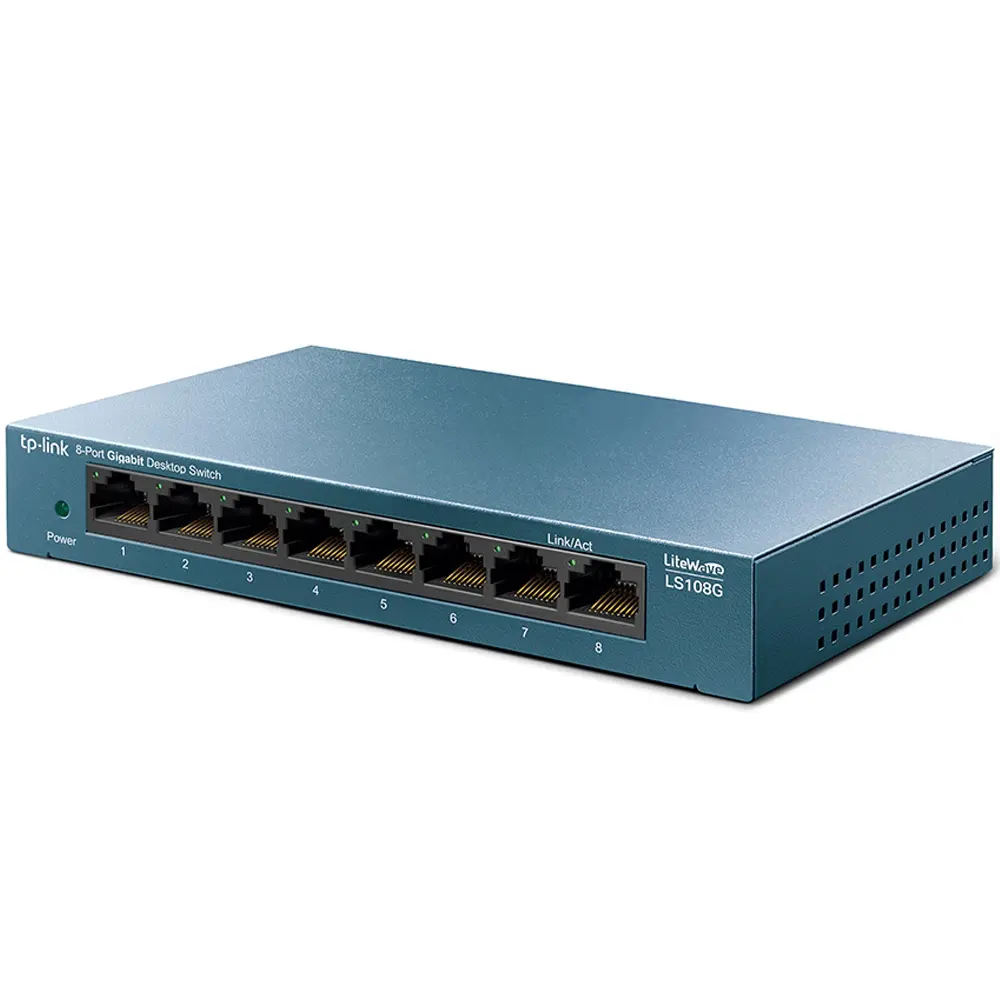 Switch Gigabit 8 Puertos LS108G tp-link