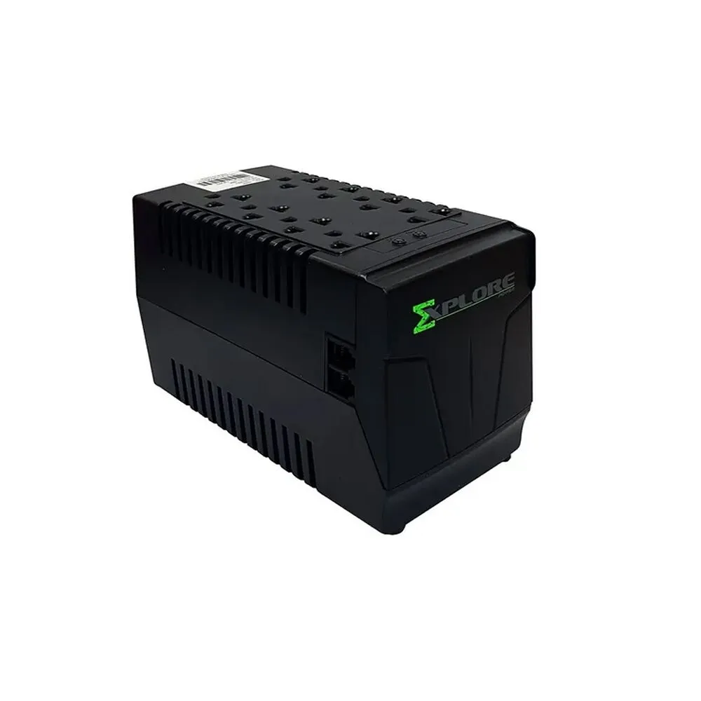 Regulador 600Va Xr600 8 tomas Explore Power