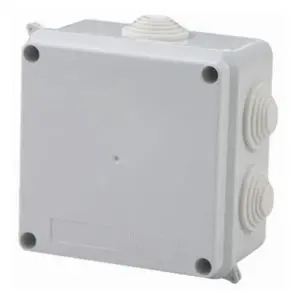 Cajetin Superficial de Exteriores BOX Resistente al Agua IP65 200x200x80 Andeli
