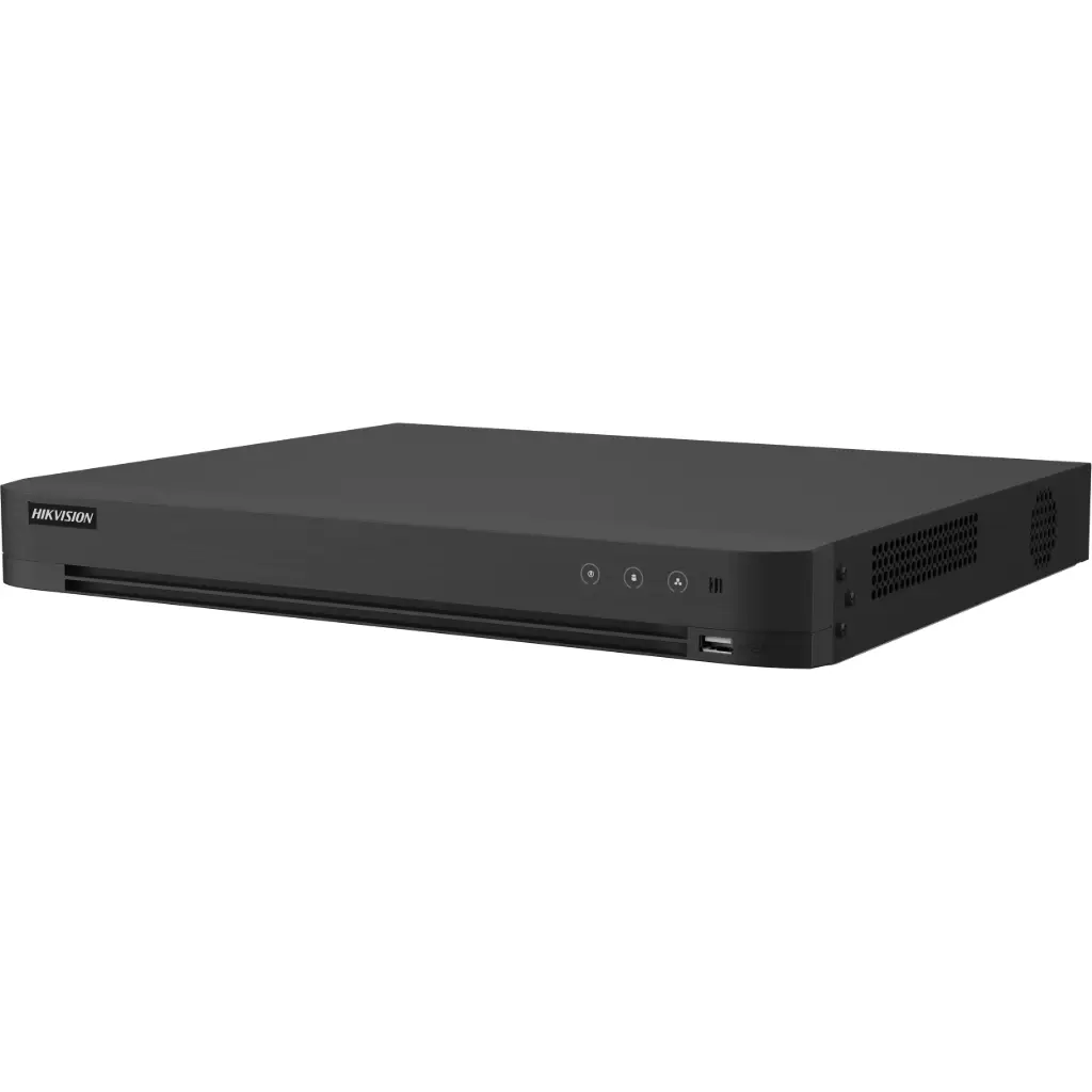 DVR 16 Canales BNC Turbo HD + 16 Canales IP 8Mp 4K Acusense Deep Learning 2.0 Metalico IDS-7216HUHI-M2/X HIKVISION