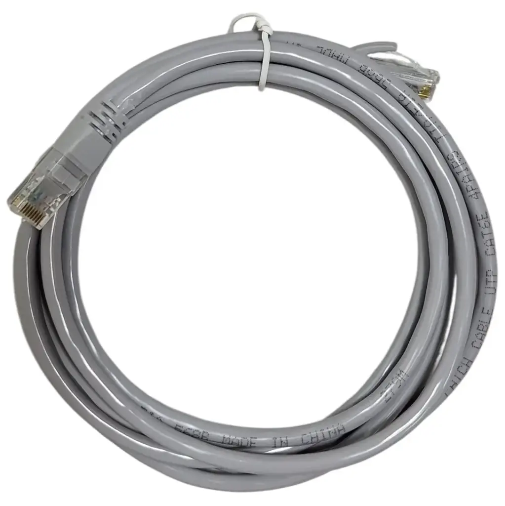 Patch Cord CAT 6E 2M GRIS 