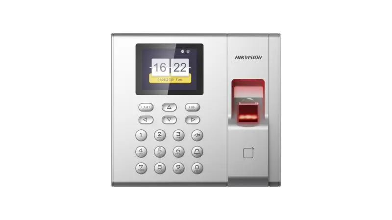 [DS-K1T8003EF] Terminal de Reconocimiento de Huellas Dactilar Hikvision