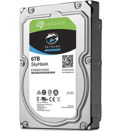 [ST6000VX0003] Disco Duro HDD SKYHAWK 6TB Sata III para DVR SEAGATE
