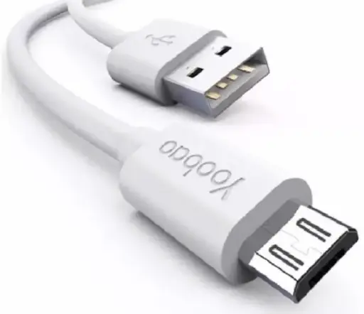[YB-402] Cable 1.2M Micro Usb Carga Rápida 2.4A Datos Yoobao Yb-402 Blanco