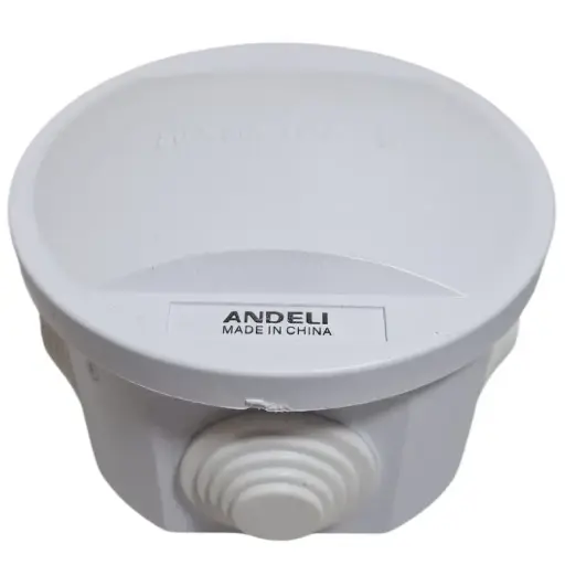 [CAJETIN-80X80X50] Cajetin Superficial de Exteriores Hermetico BOX Resistente al Agua IP55 80x80x50 Andeli