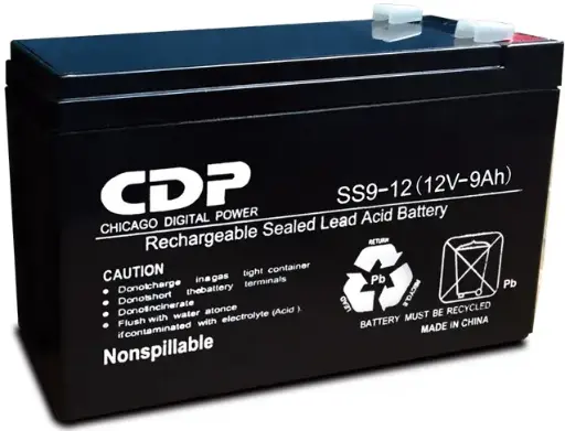 [CDP12V9AH] Batería para UPS 12V 9AH CDP