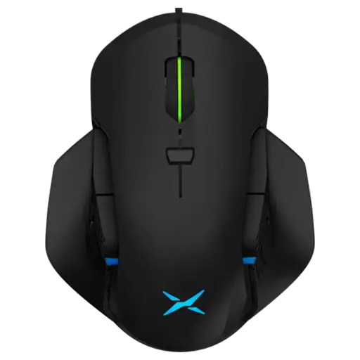 Mouse USB Inalambrico M627S USB Gamin Negro+RGB 16000DPIM