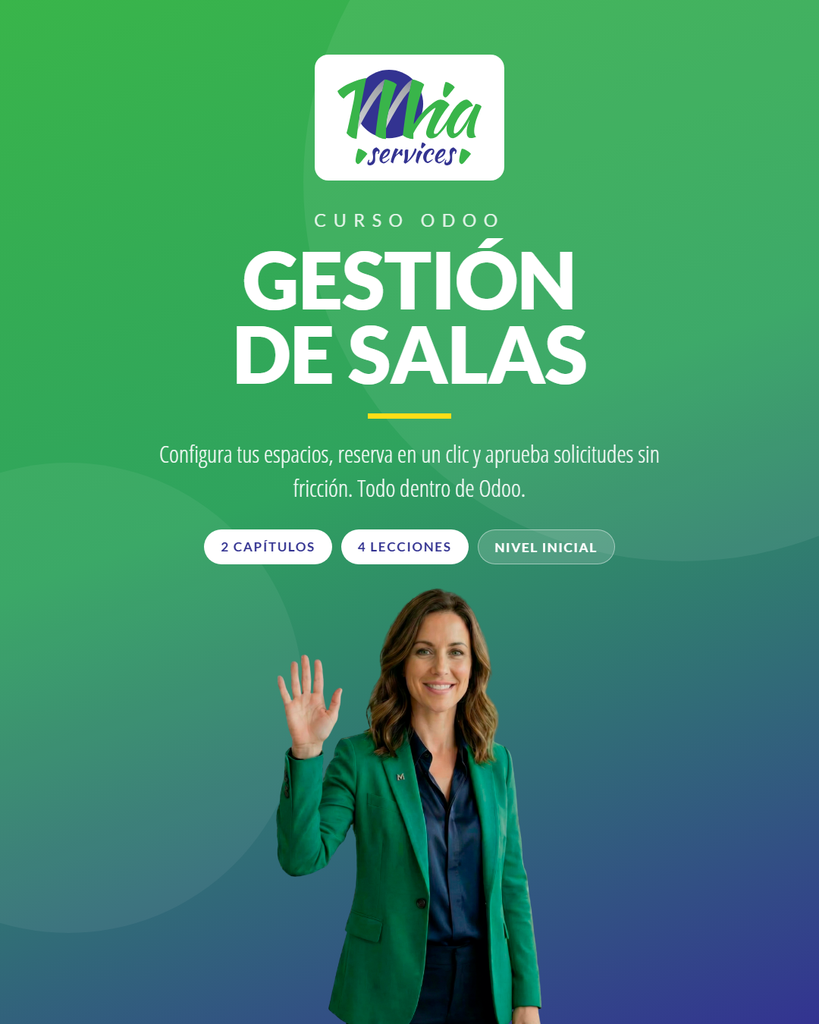 Curso Práctico: Gestión y Reserva de Salas en Odoo