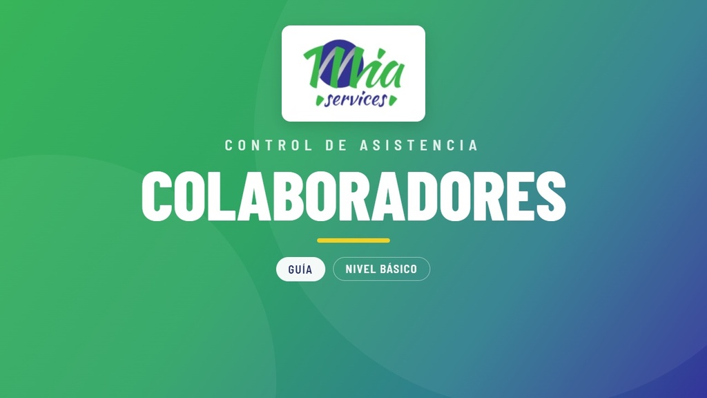 Control de Asistencia (Colaboradores)
