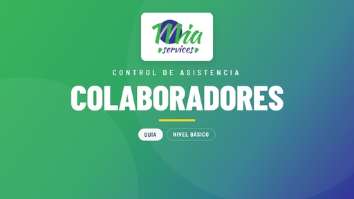 Control de Asistencia (Colaboradores)